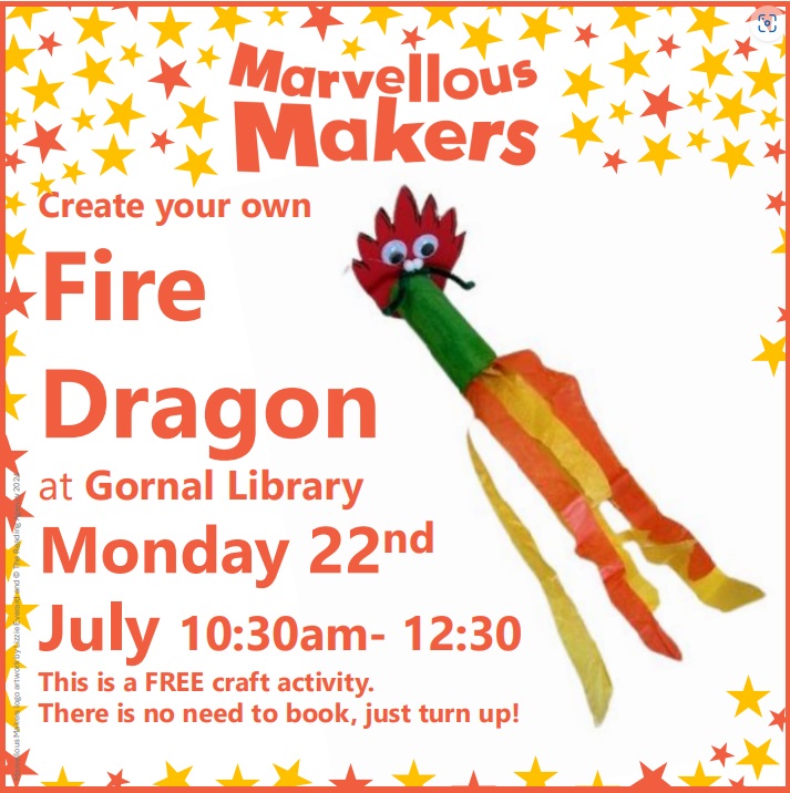 Gornal Library - Fire Dragon Craft